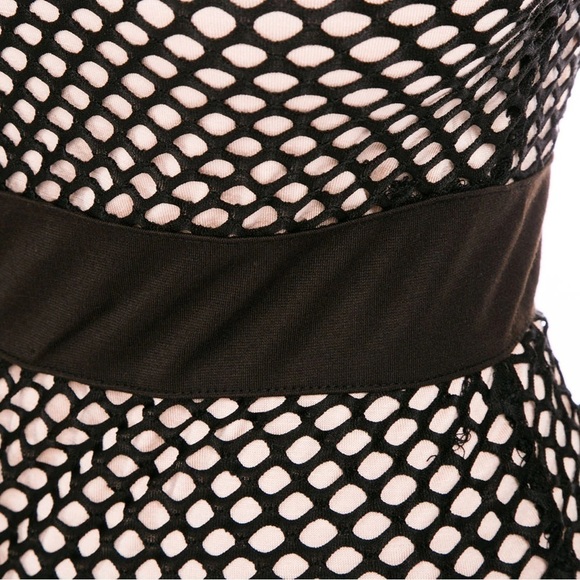 NWT Kardashian Kollection Net Mesh Dress - Picture 6 of 11